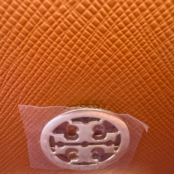 Tory Burch Vibrant Orange Sunglasses Case & Lint Free Carrying Case - Picture 9 of 9